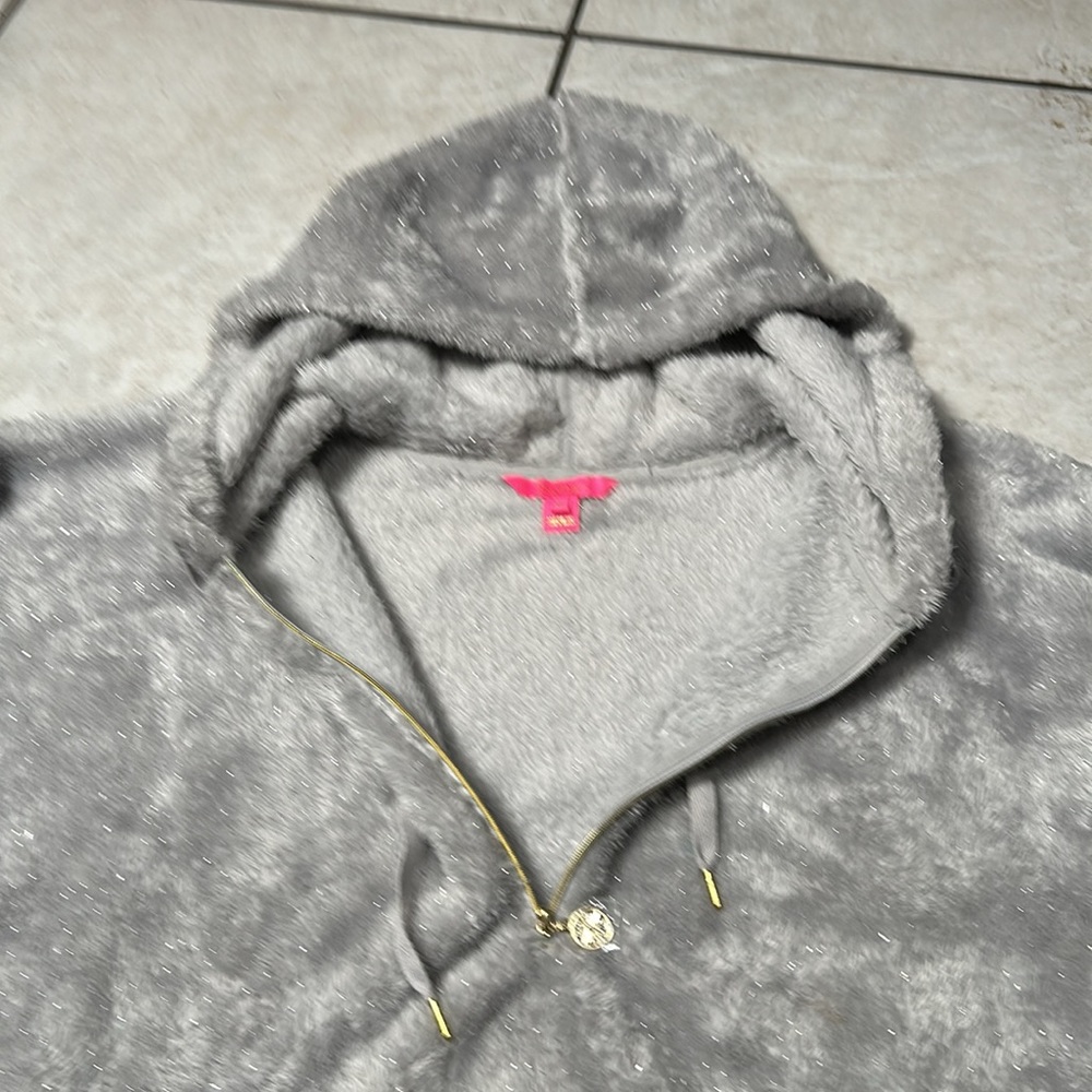 Lilly Pulitzer Suri Sherpa Hoodie Size XL‎ - Picture 8 of 15